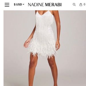 Gorgeous and fun! Nadine Merabi Lottie dress!